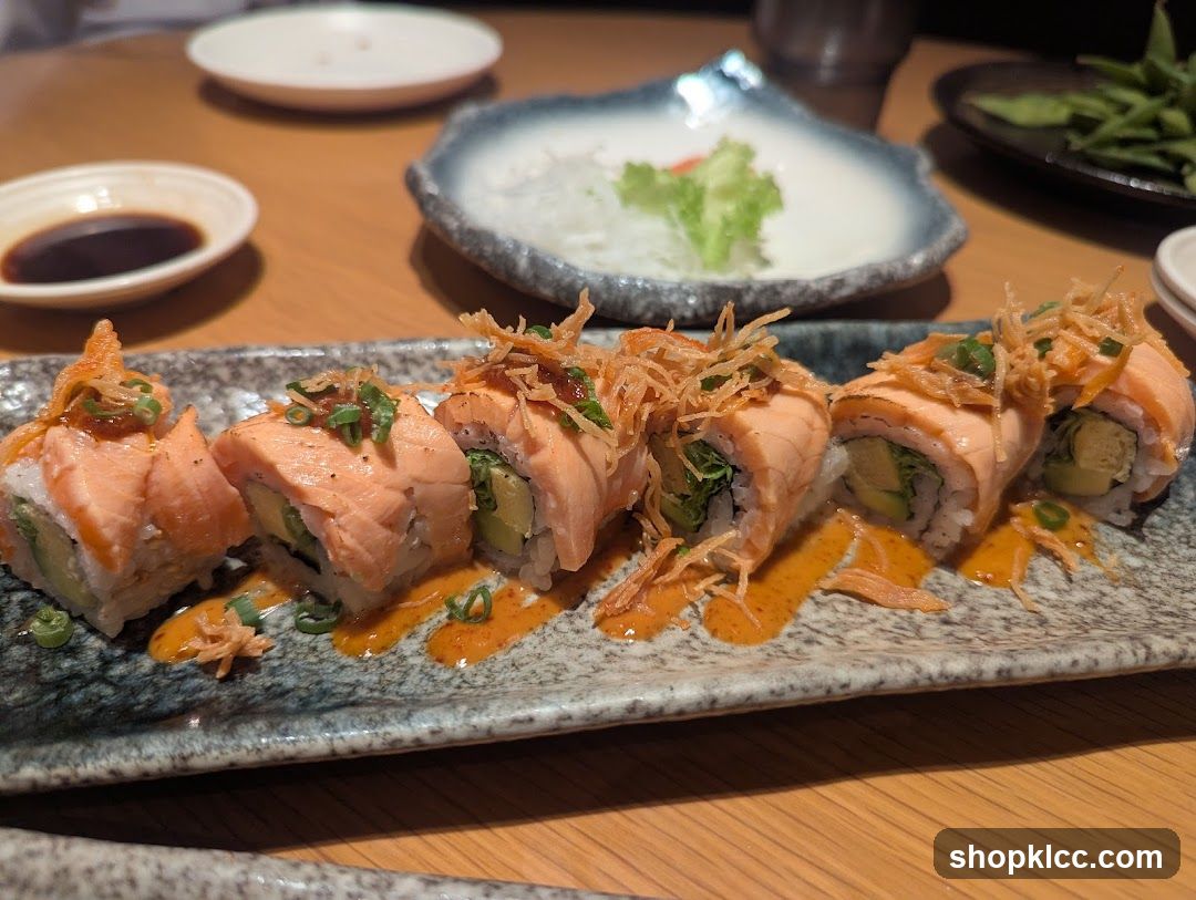 Salmon Sushi Rolls
