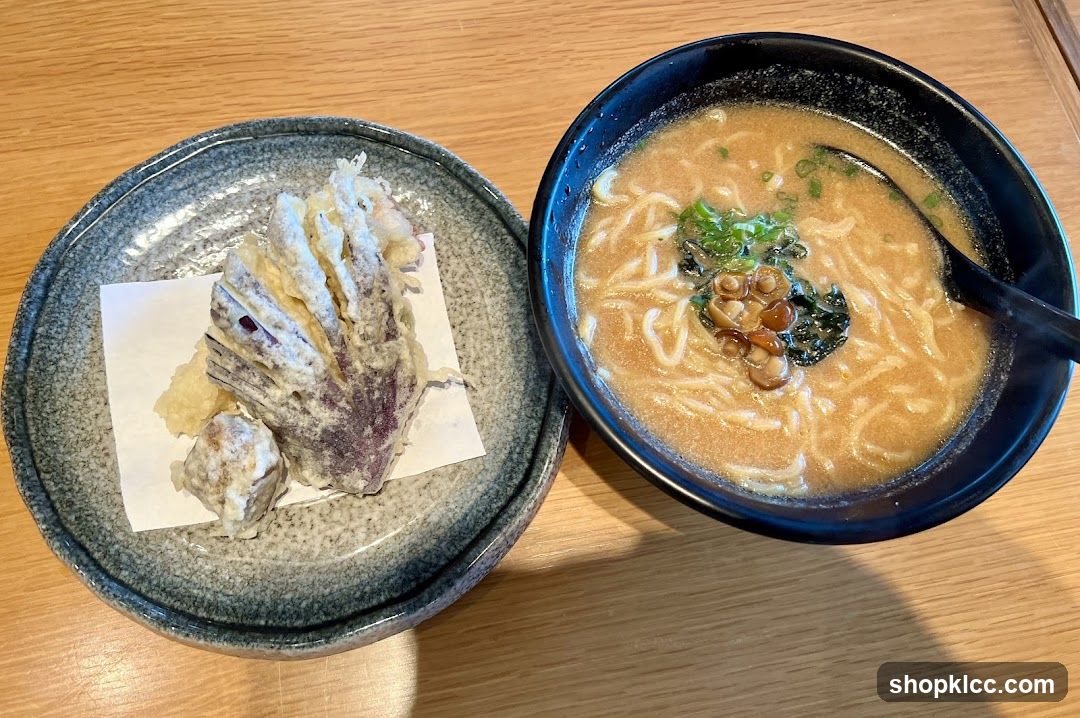 Ramen and Tempura