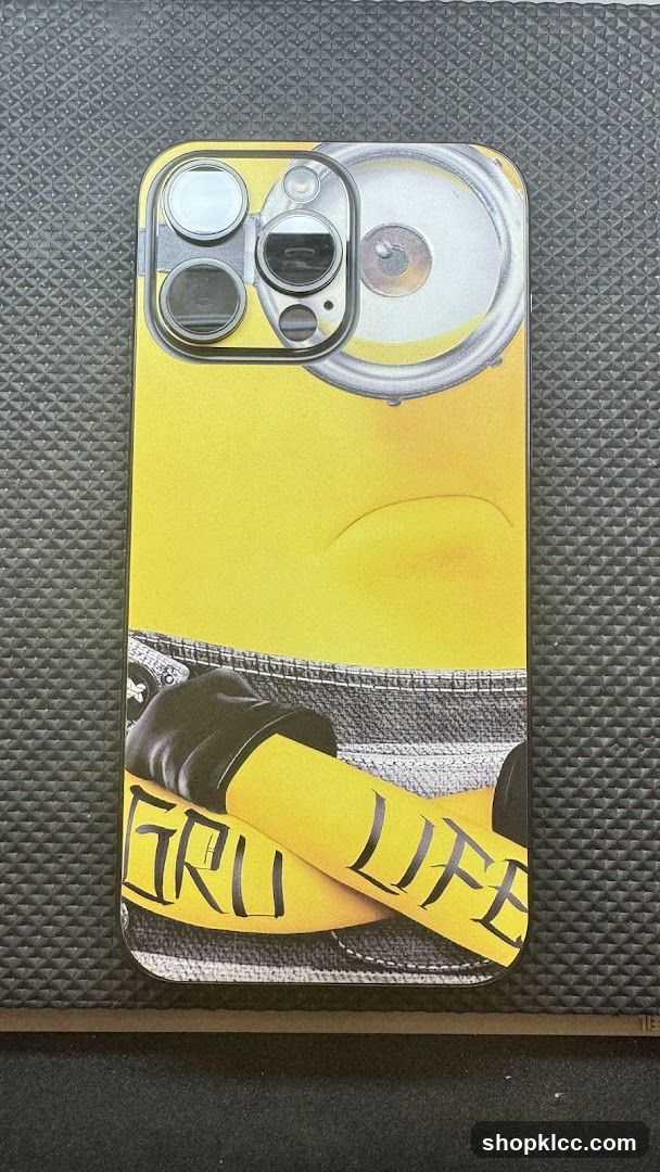 Minion-themed phone case
