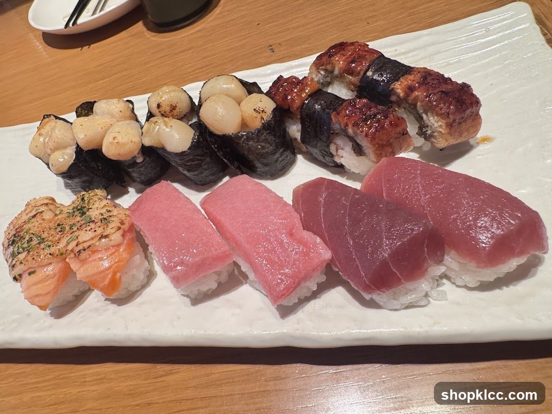 Assortment of Sushi