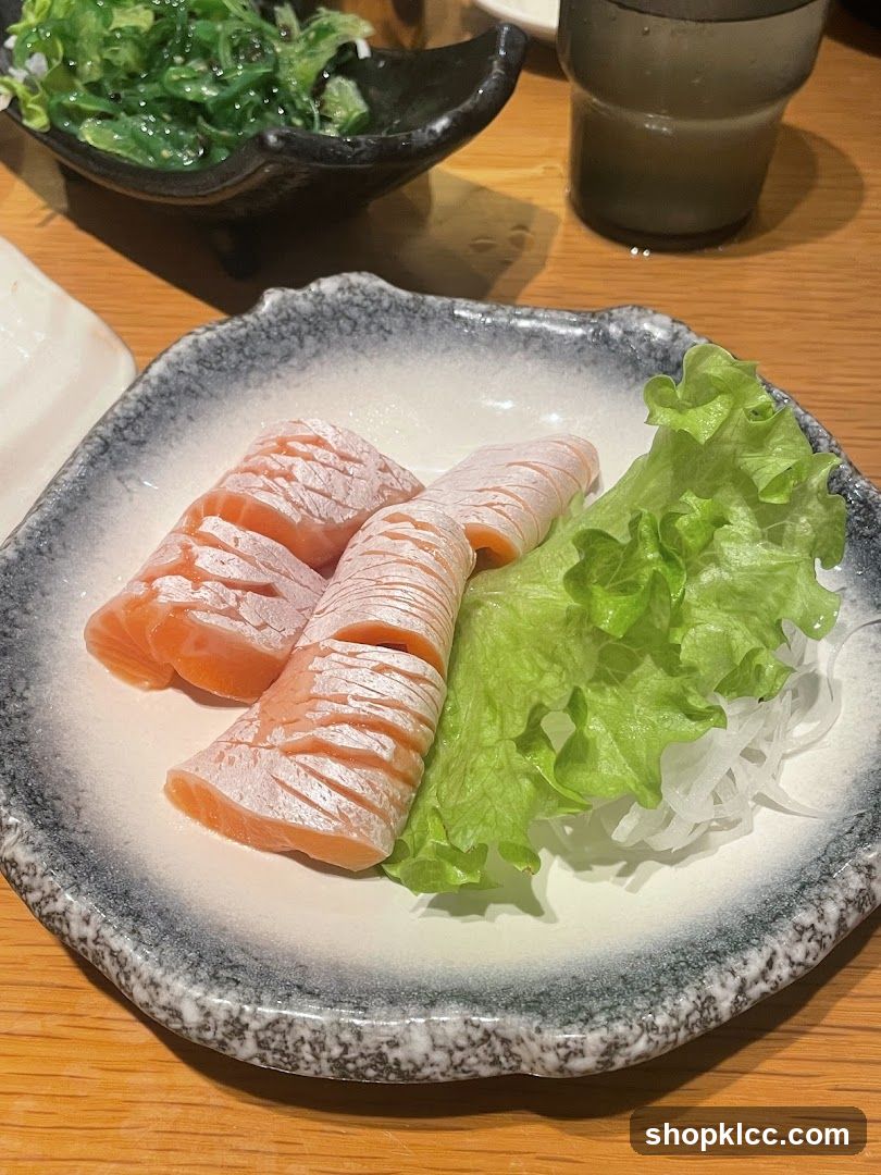 Salmon Sashimi Platter