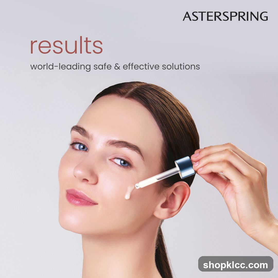 Aster Spring Skincare Advertisement