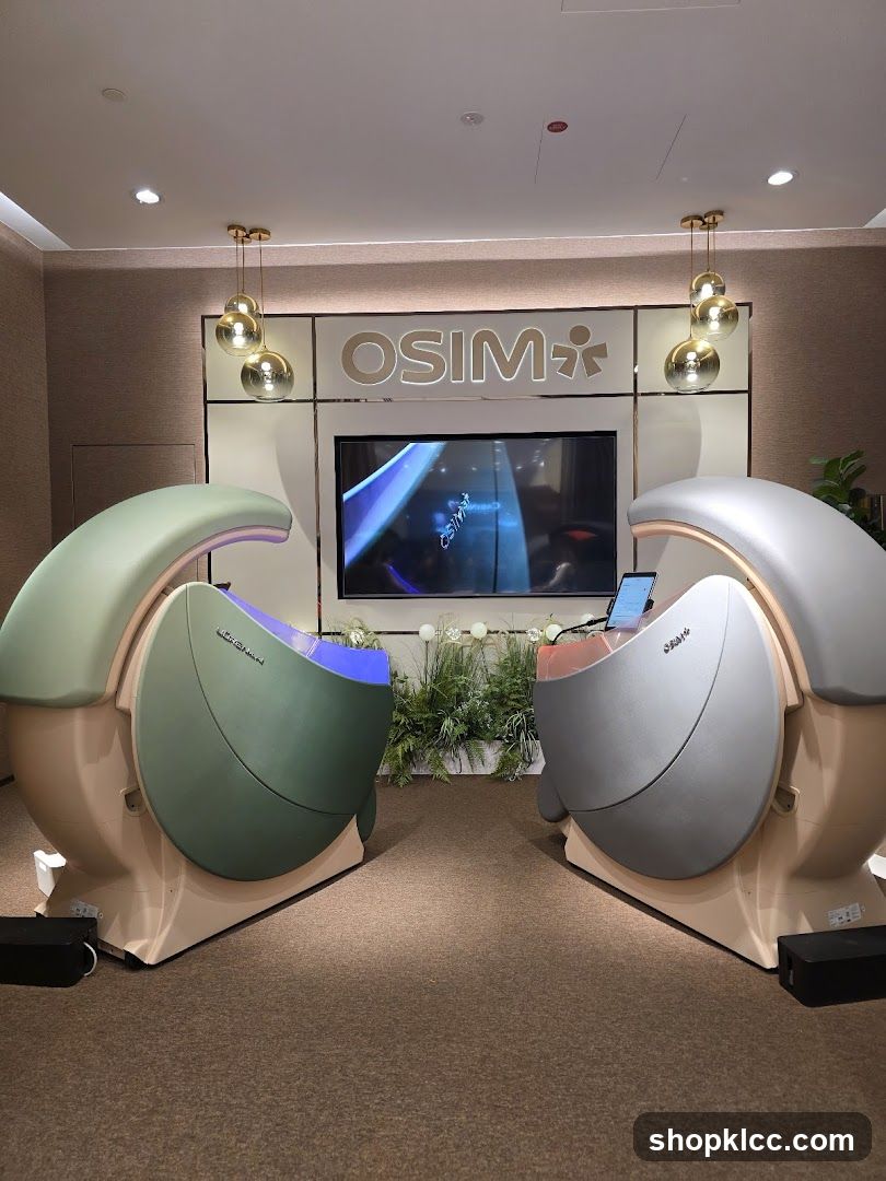 OSIM massage chairs