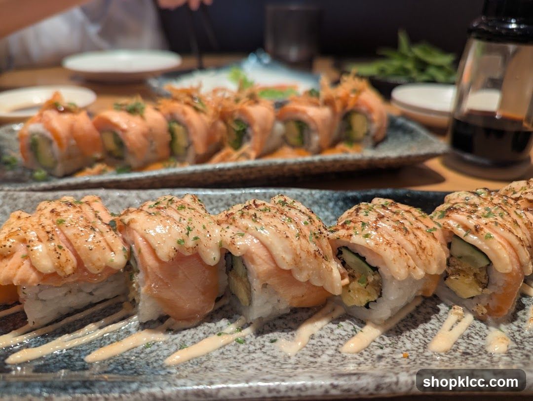 Salmon Sushi Rolls
