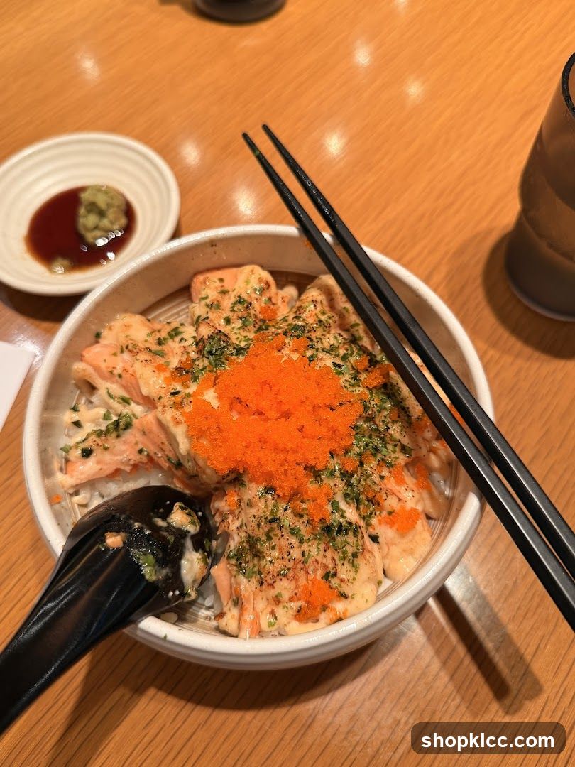 Salmon Donburi
