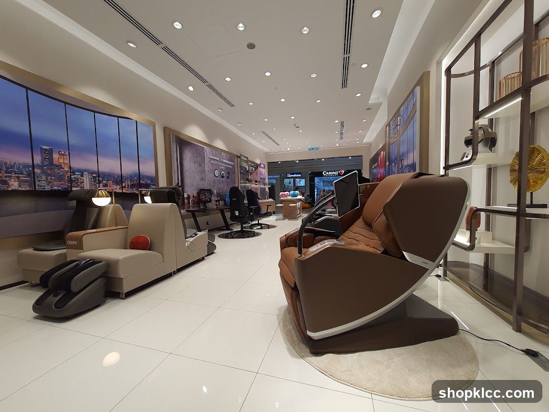Massage Chairs Display