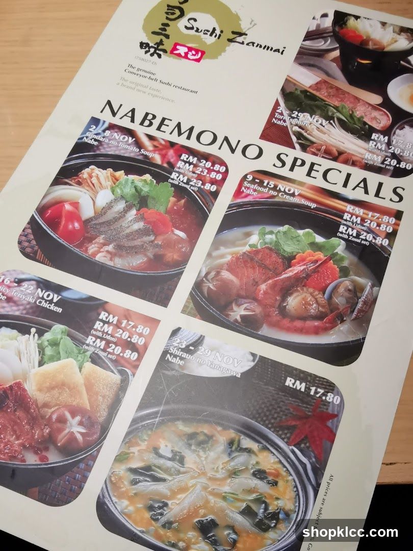 NABEMONO SPECIALS
