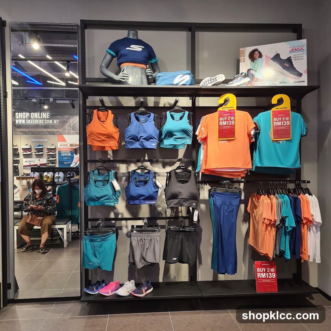 Skechers Apparel Display