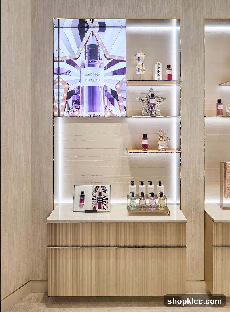 Dior Fragrance Display