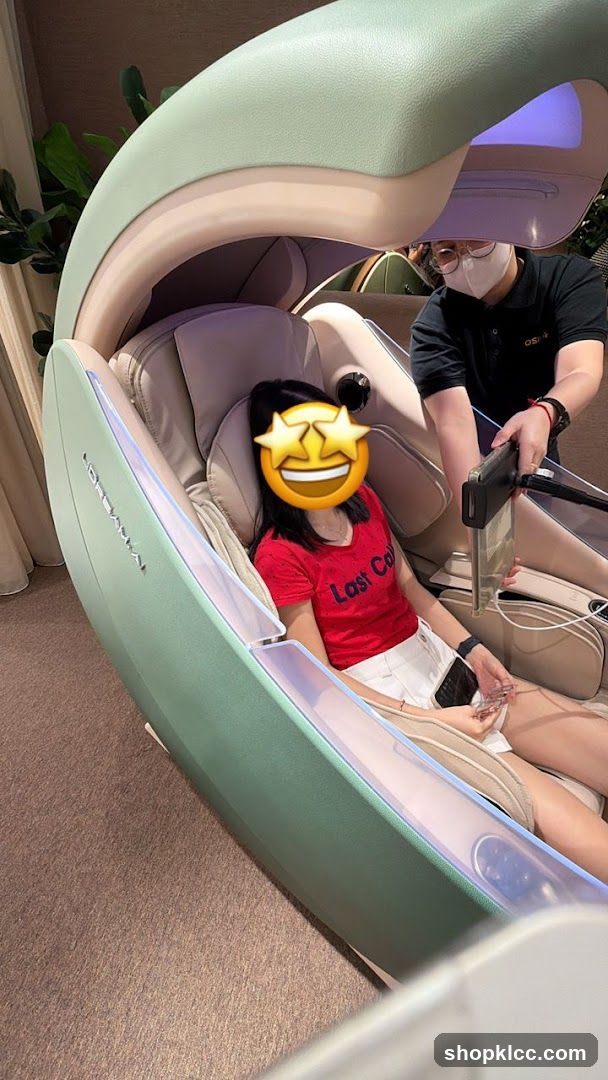 Massage Chair Demonstration