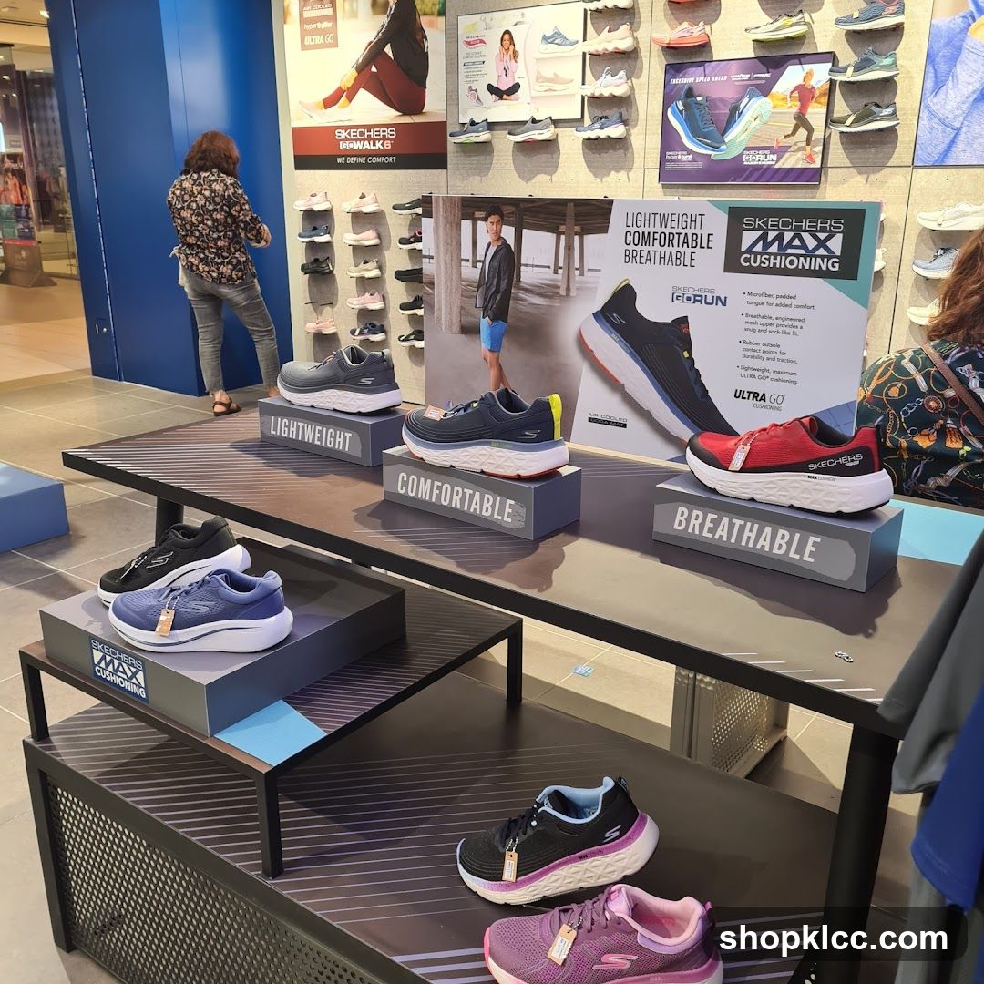 Skechers Shoe Display