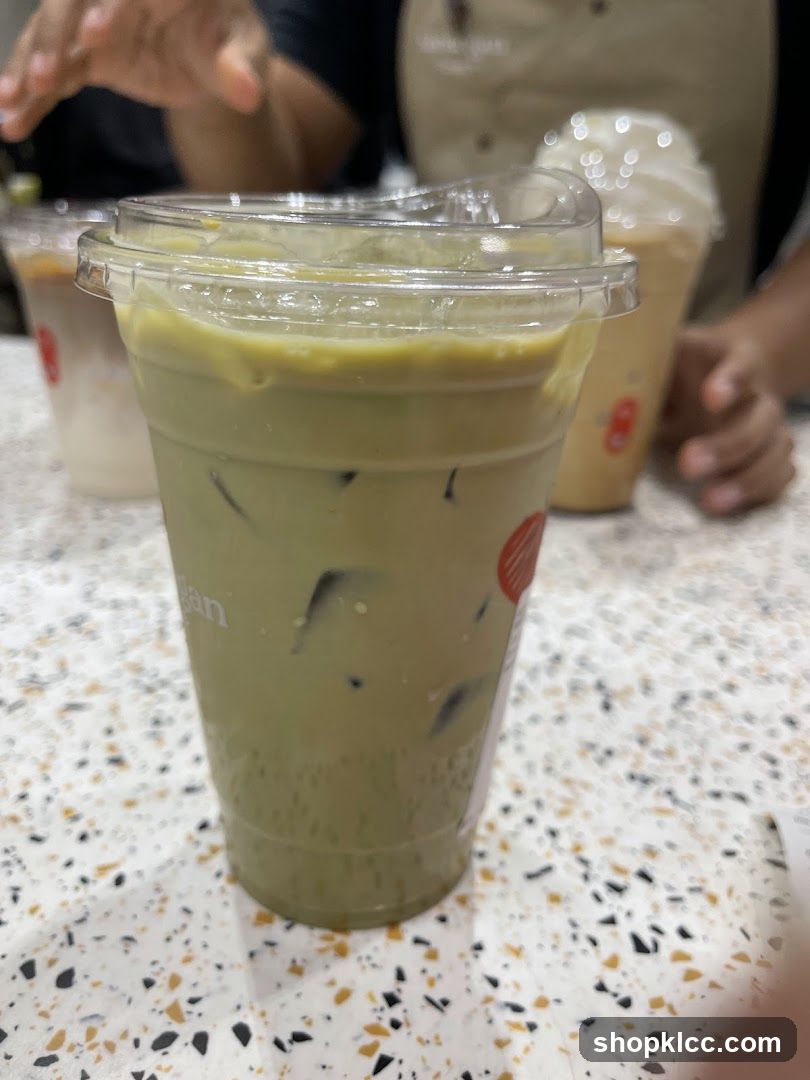 Iced Matcha Latte