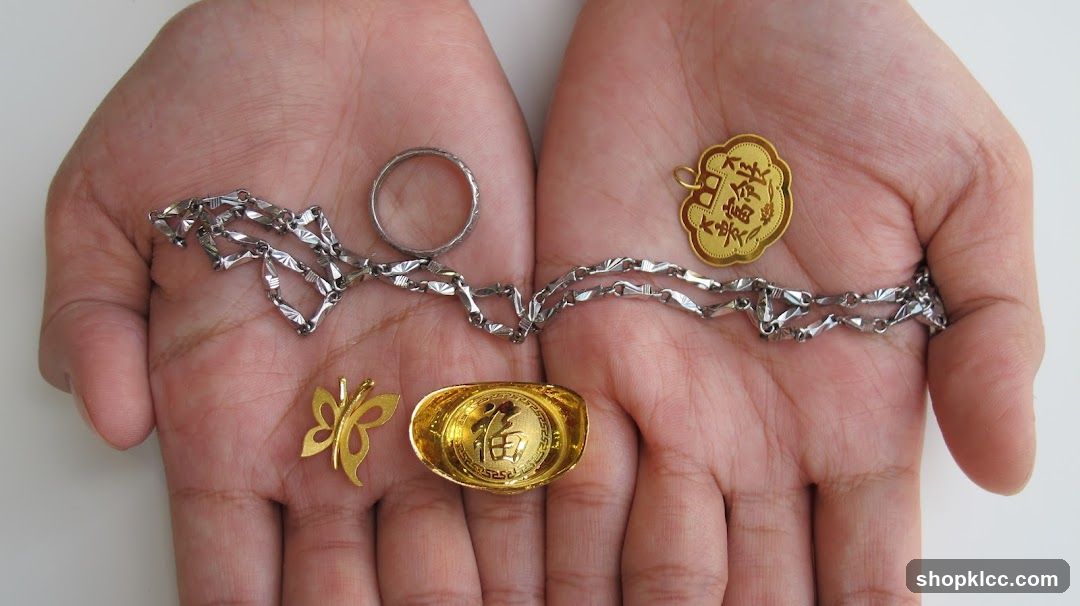 Jewelry in Hands