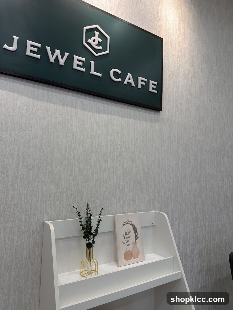 Jewel Cafe Signage