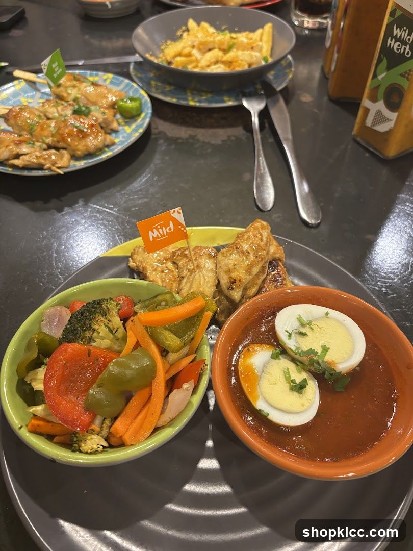 Dining Table with Food