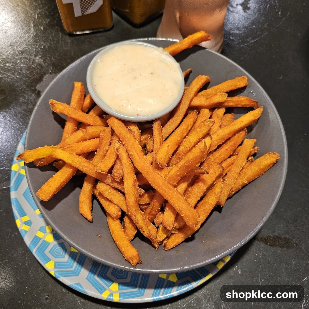 Sweet Potato Fries with Dip