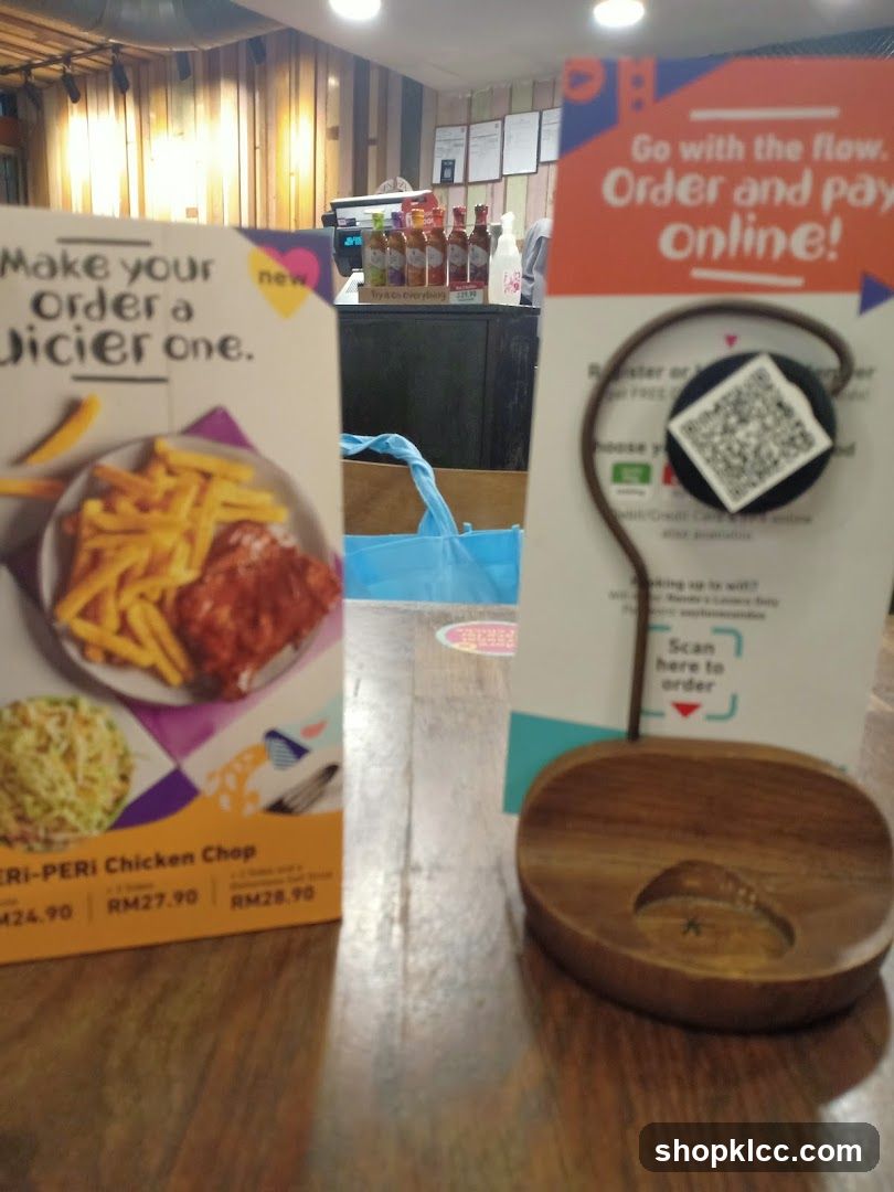 Restaurant Table Display