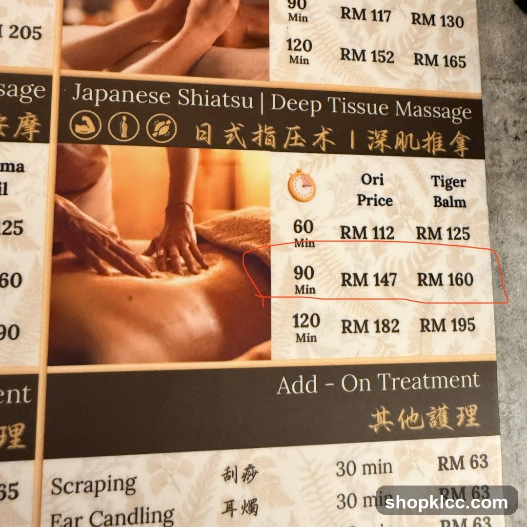 Japanese Shiatsu | Deep Tissue Massage