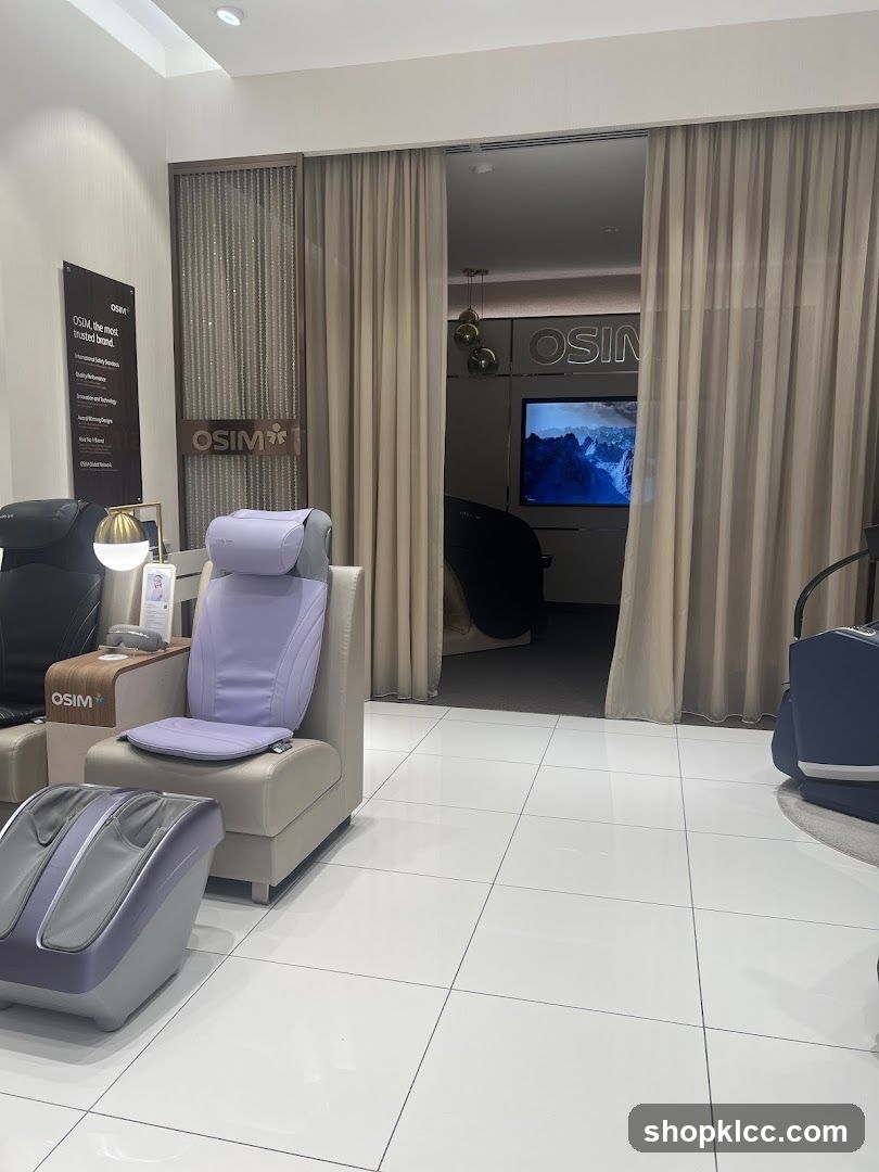 OSIM Massage Chairs and Foot Massager