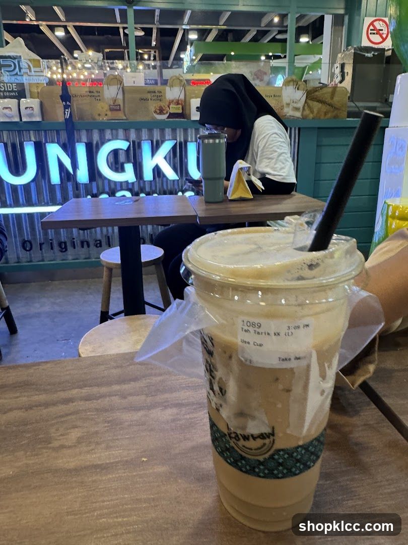 Beverage at a Cafe