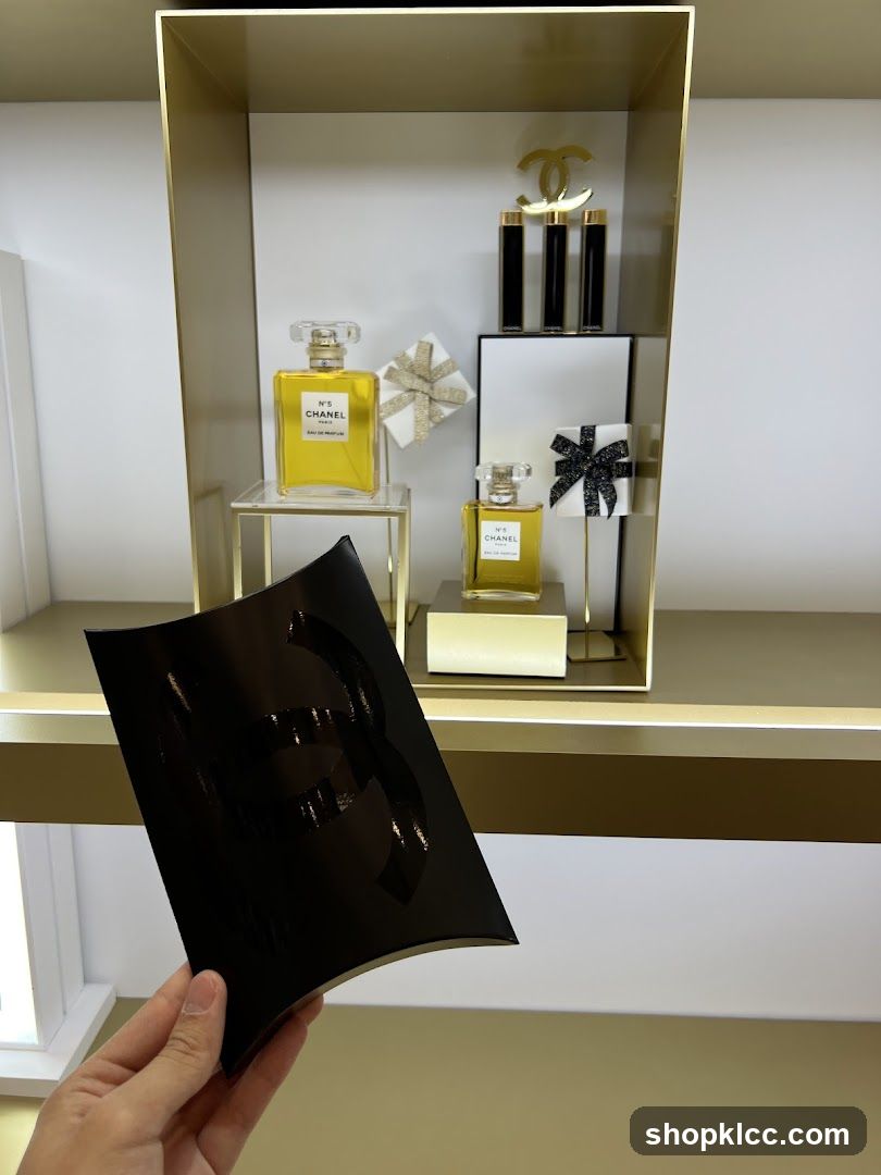 Chanel N°5 Perfume Display