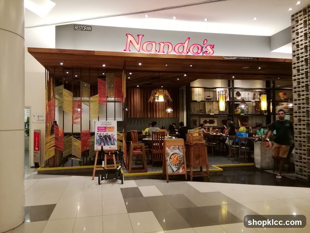 Nando's Restaurant Interior View