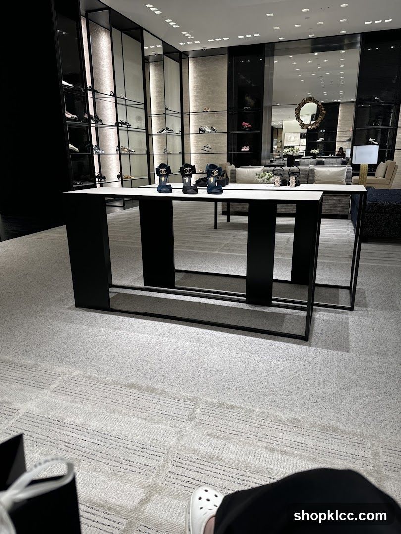 Chanel Shoe Display