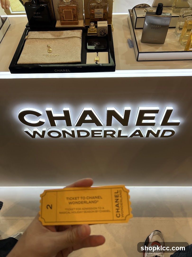 Chanel Wonderland Display