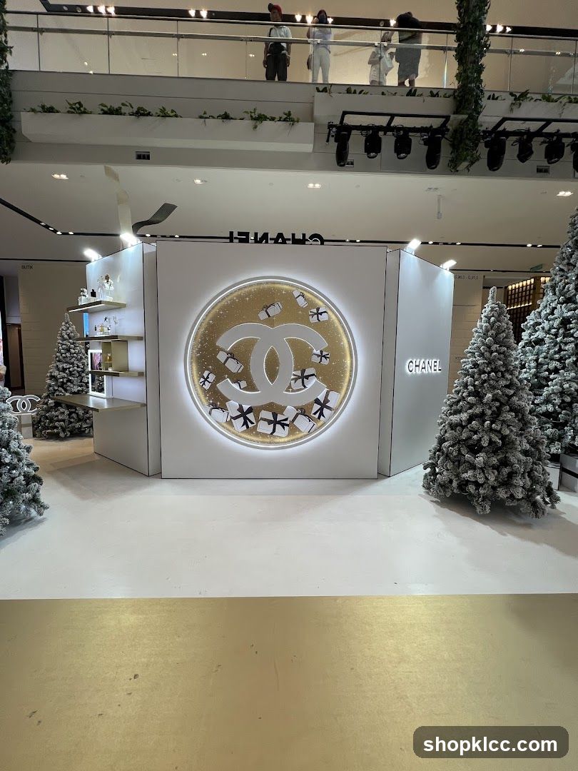 Chanel Holiday Display
