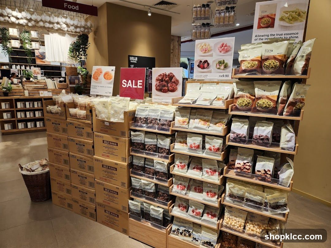 Muji Food Section
