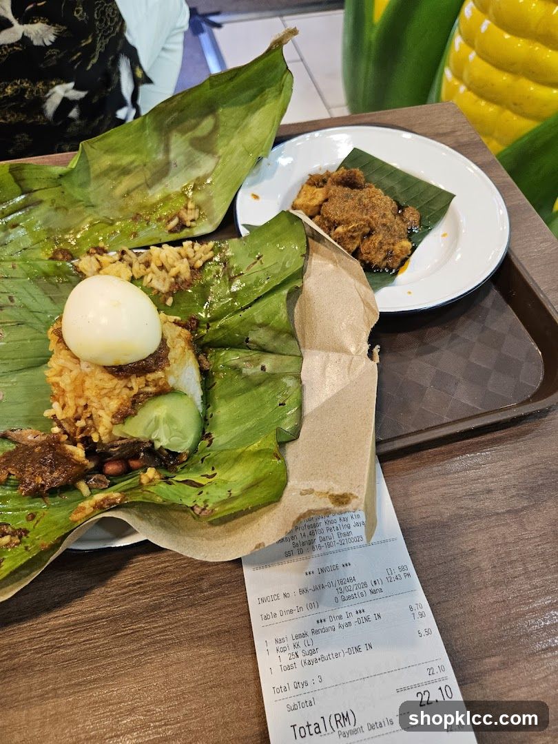 Nasi Lemak and Kopi
