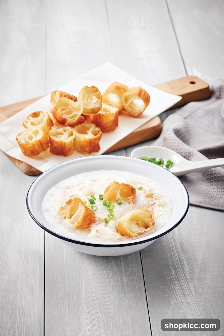 Congee with Fried Dough Sticks