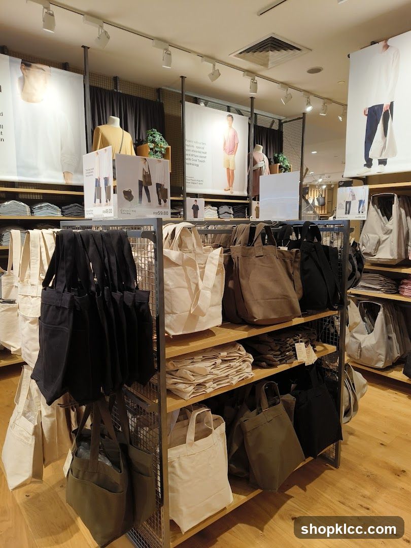 Tote Bags Display