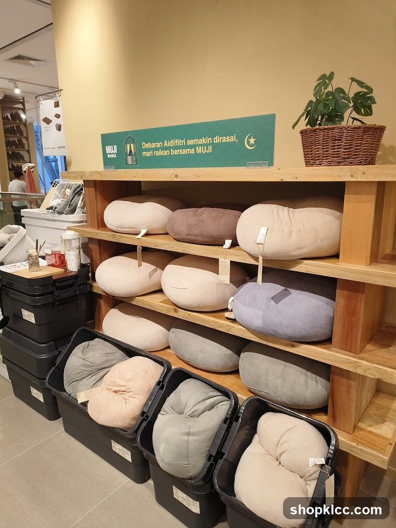 MUJI bean bags