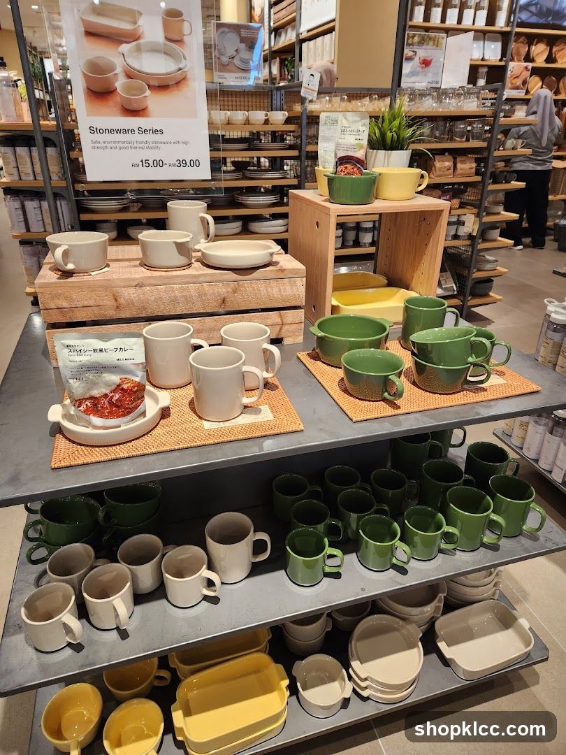 Stoneware Series Display