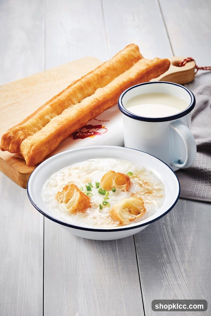 Congee and You Tiao