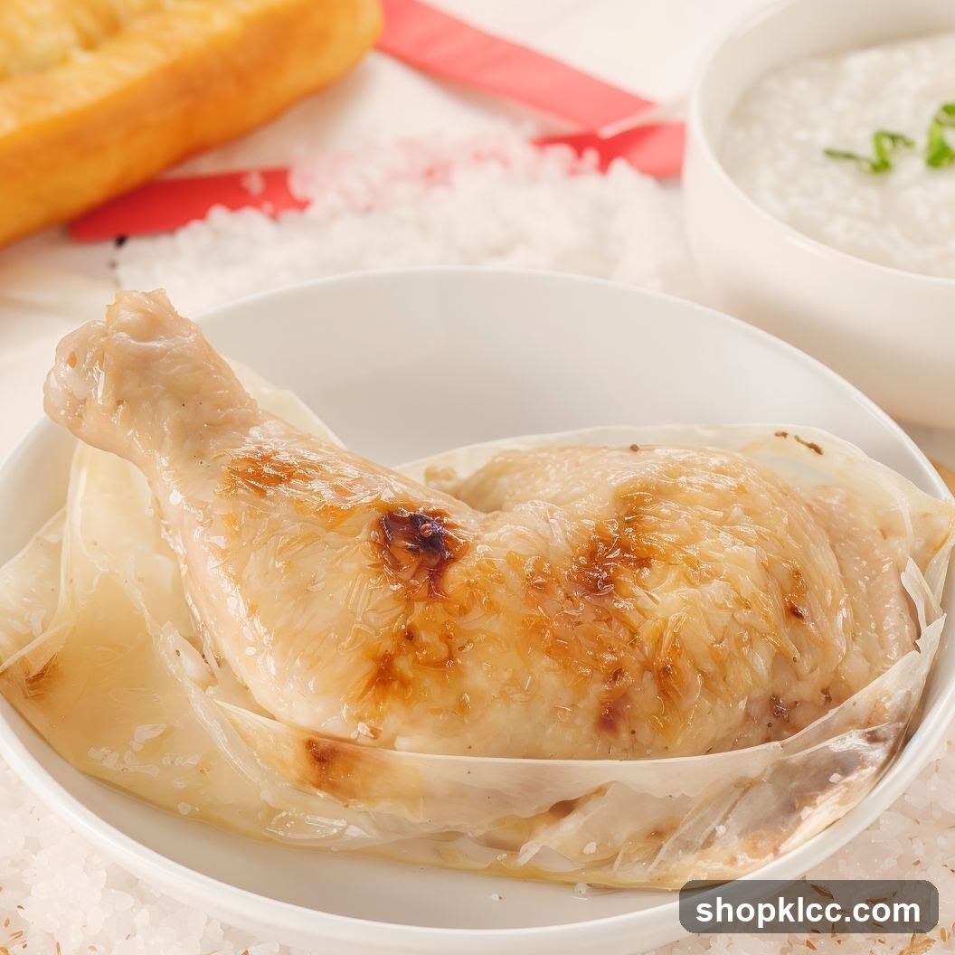 Chicken dish with rice and bread
