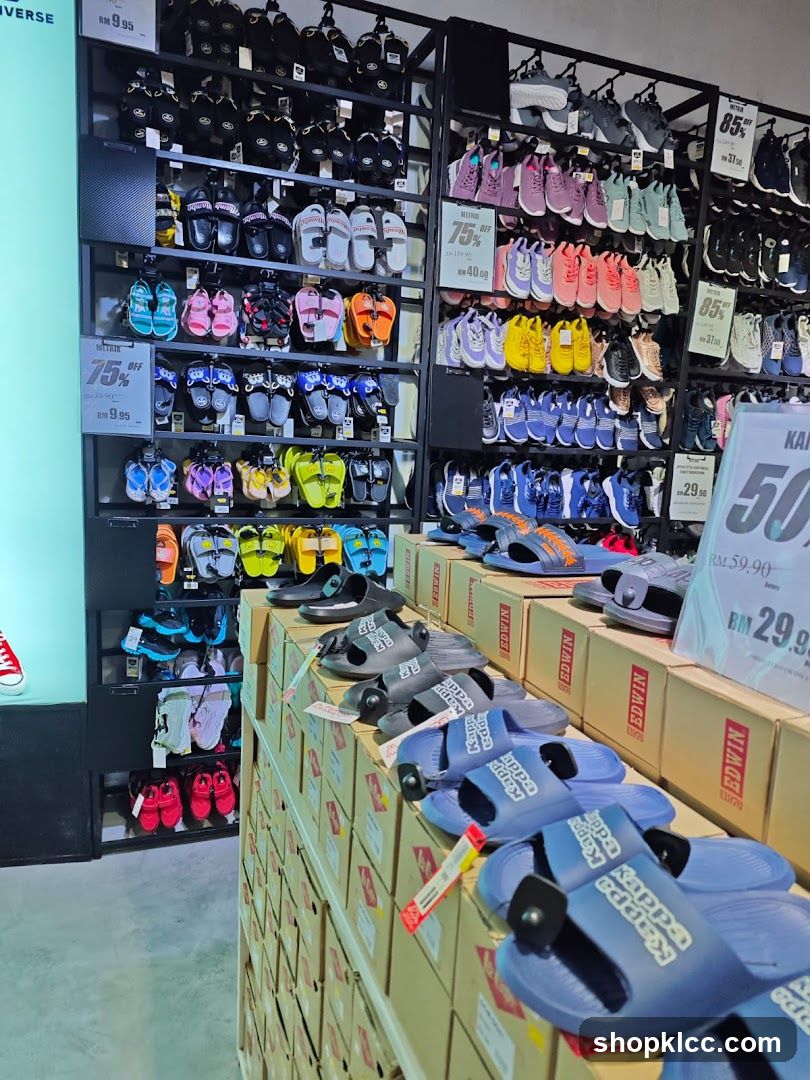 Footwear Store Display