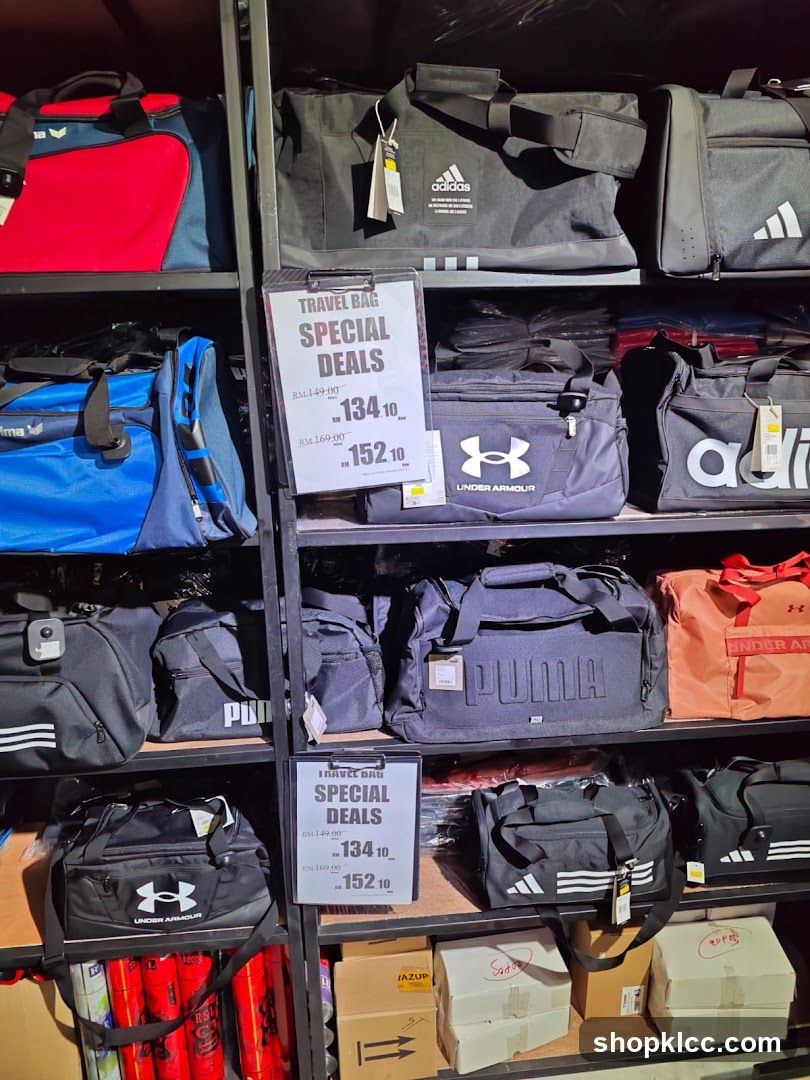 Sports Bags Display