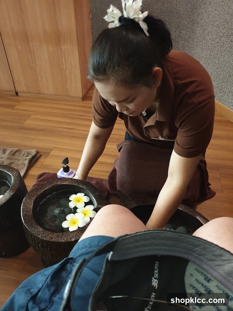 Spa Foot Bath Treatment