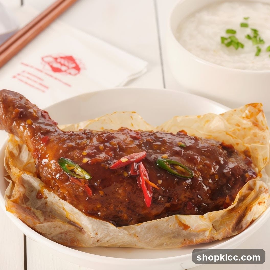 Spicy Chicken Leg with Congee