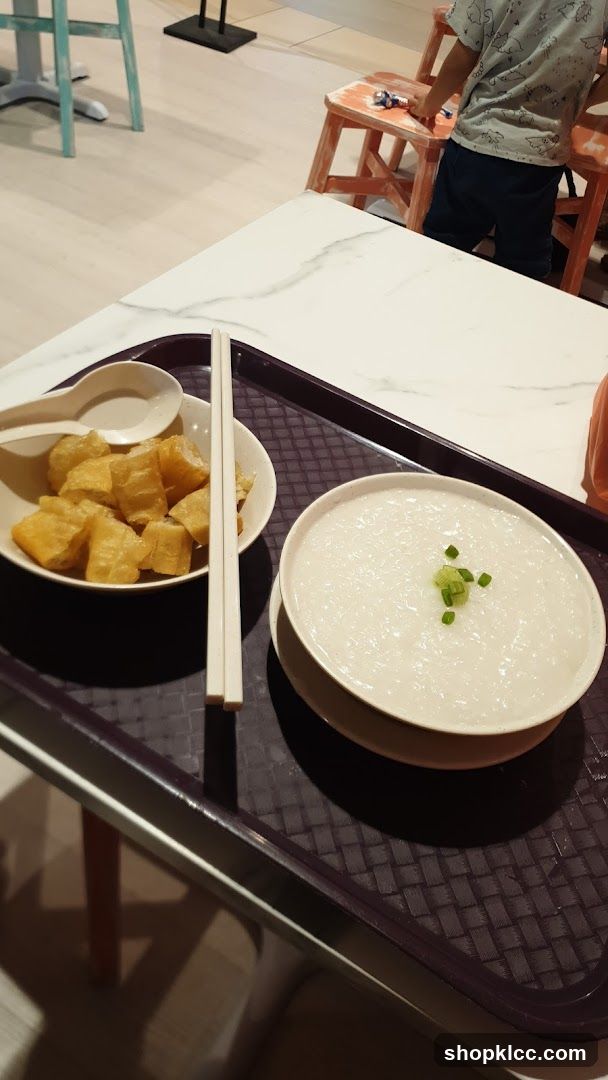 Congee and Fried Dough Sticks