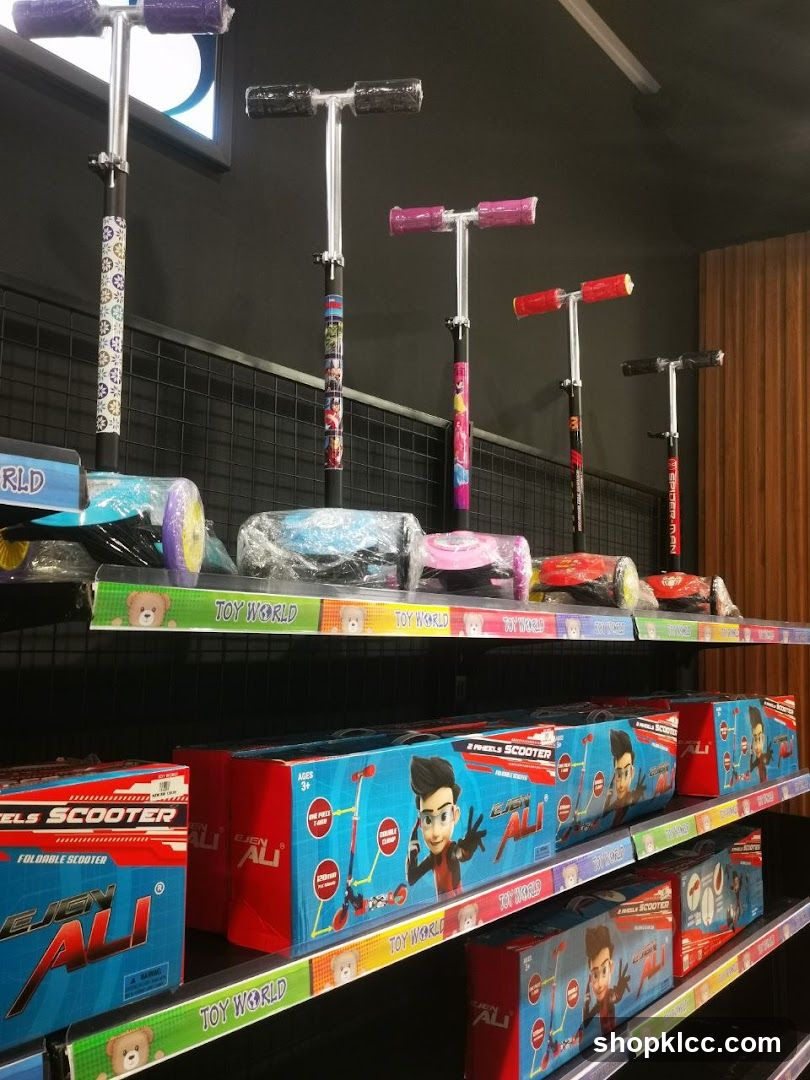 Scooters on Display