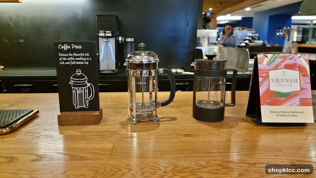 Coffee Press Display