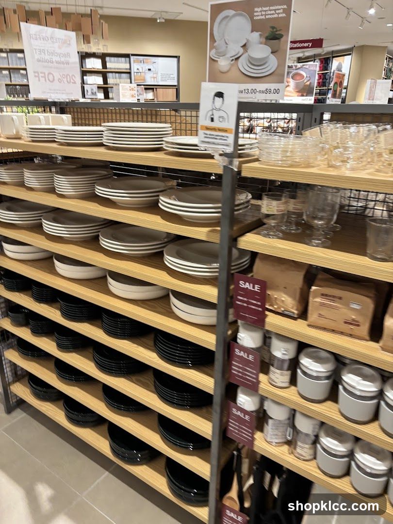 Kitchenware and Home Goods Display