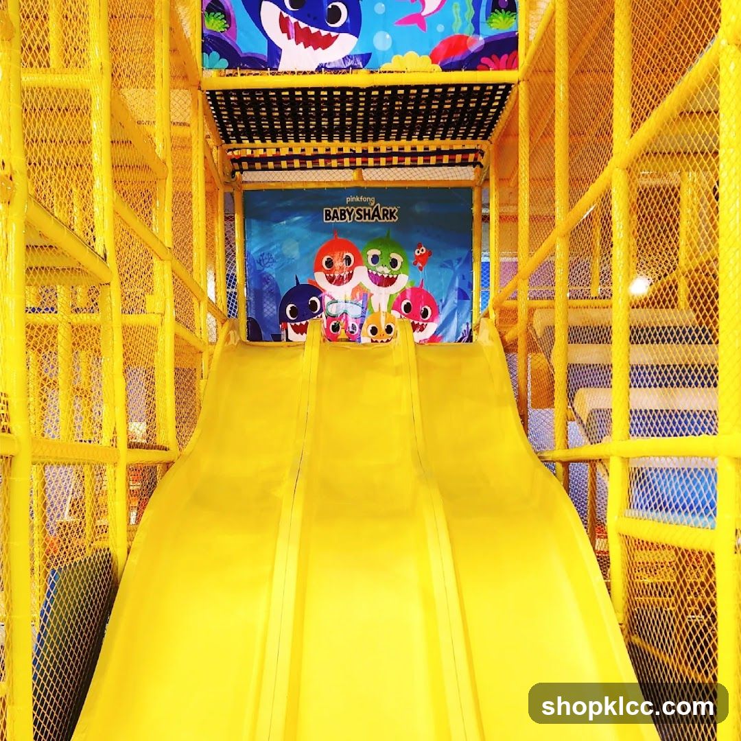 Baby Shark Themed Indoor Playground Slide
