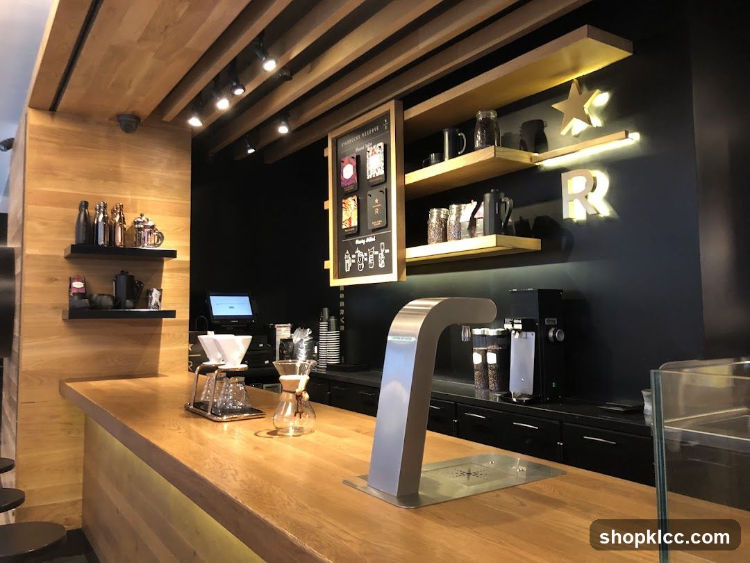 Starbucks Reserve Counter