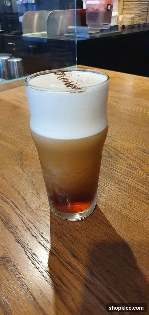 Iced Tea with Foam