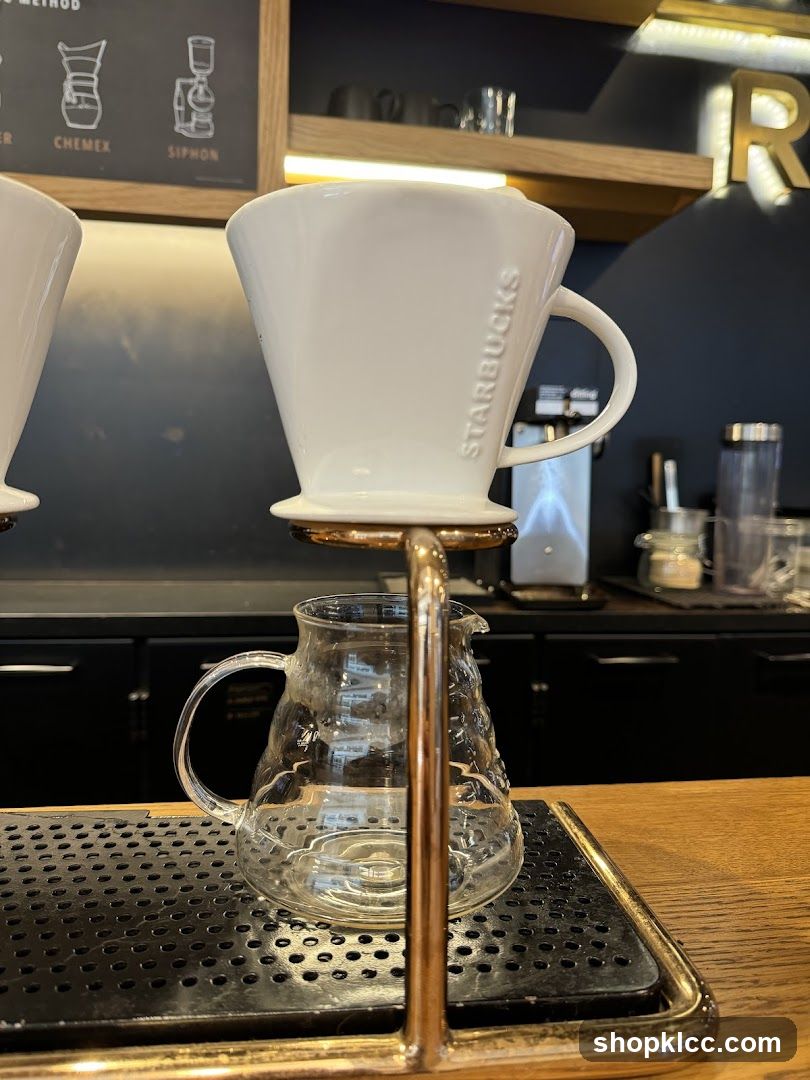 Starbucks Pour-Over Coffee Setup