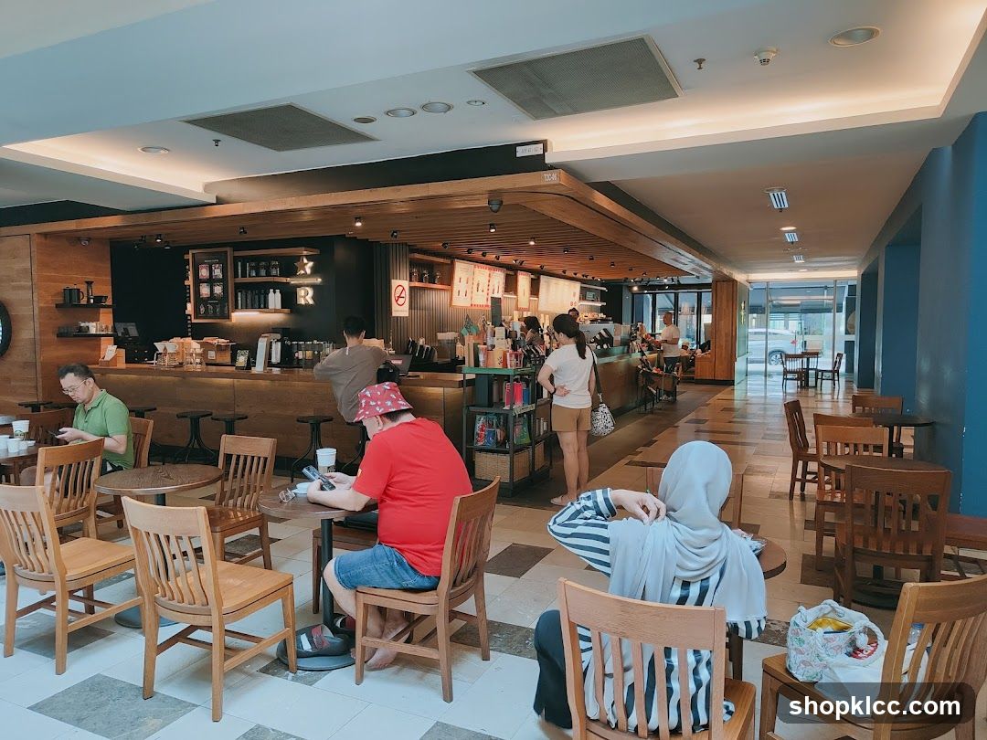 Interior of a coffee shop